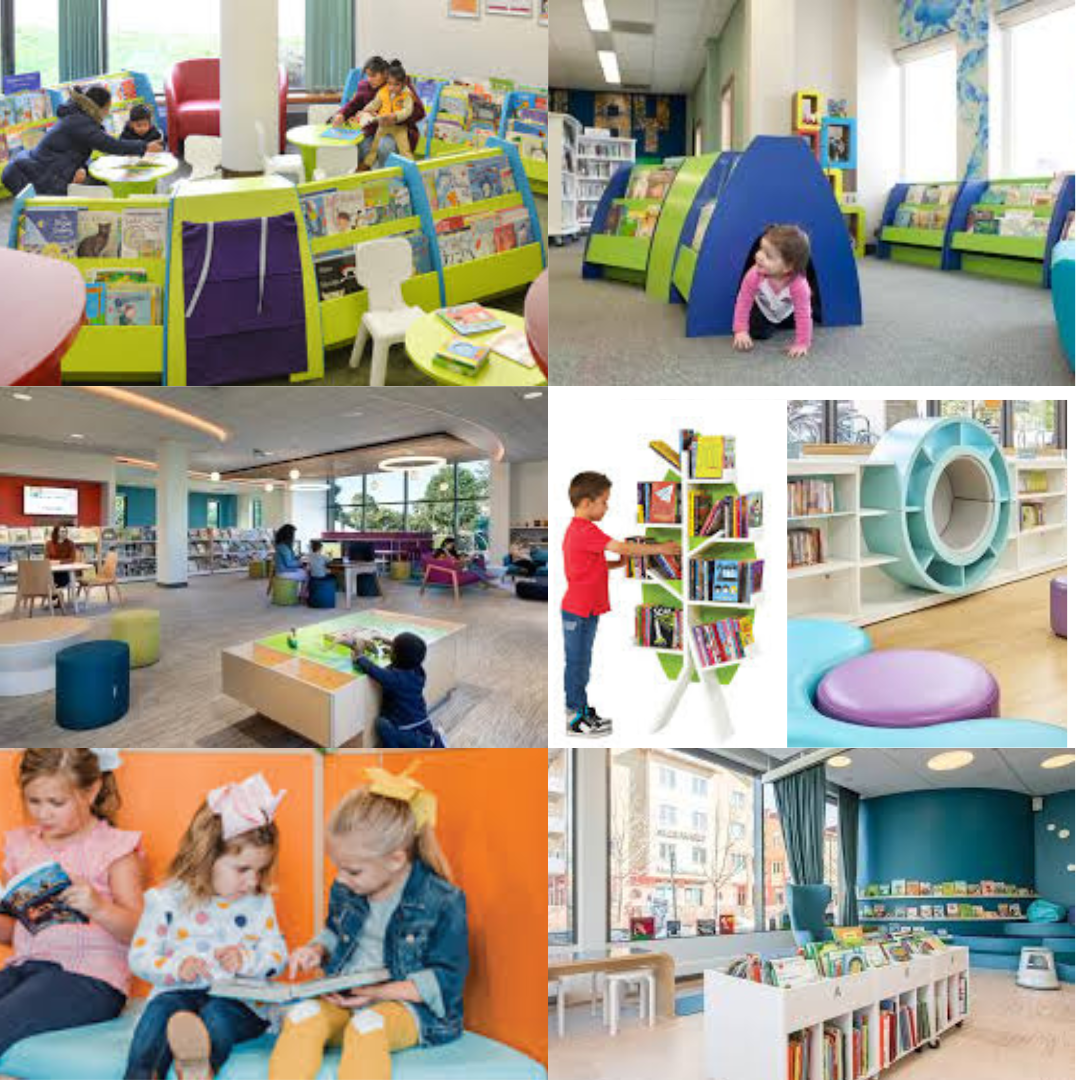 To make people aware of children's library furniture and to explain its importance